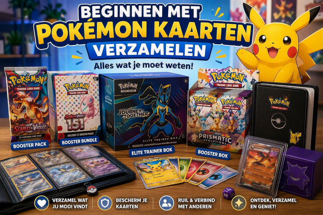 Beginnen met Pokémon kaarten verzamelen: alles wat je moet weten